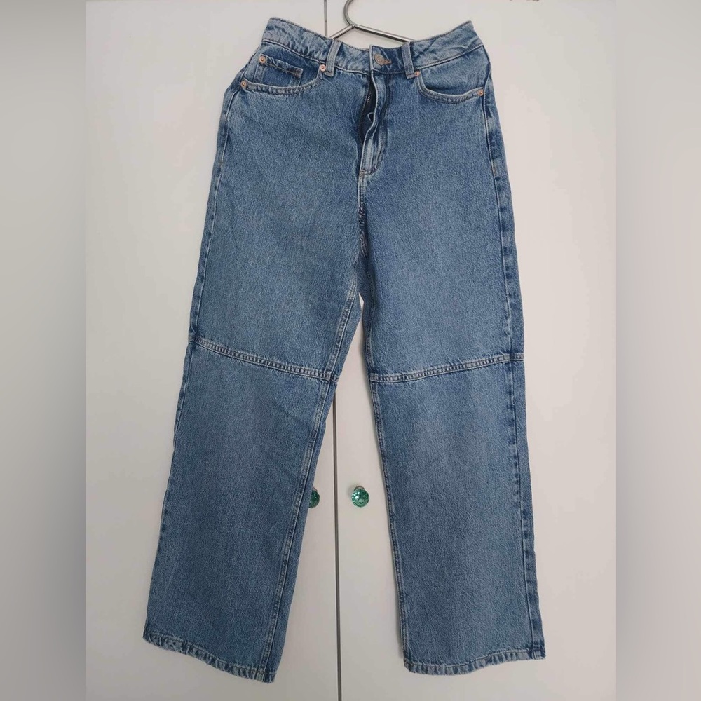 Women’s Garage Denim Jeans - Urban à Jambe Large Street Wide Leg - 26W